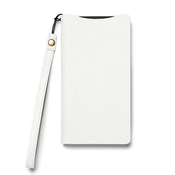 Zenus Minimal Diary Väska till Sony Xperia Z2 - Vit