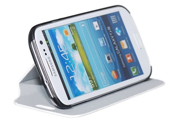 Book Mobilväska till Samsung Galaxy S3 i9300 (Vit)