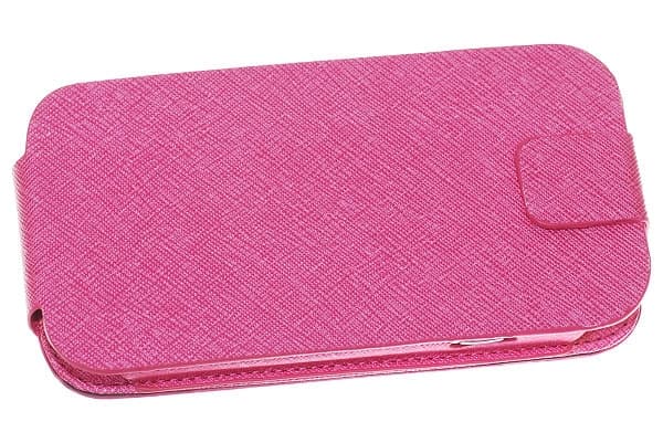 Luxury flip mobilväska till Samsung Galaxy S3 i9300 (Rosa)