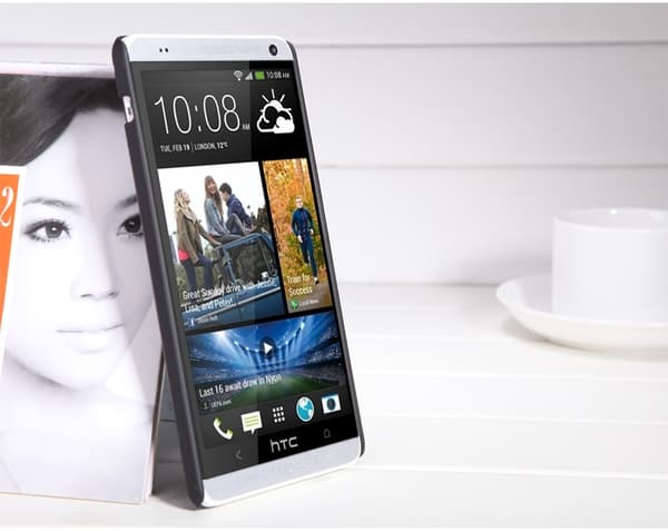 Nillkin Frosted Shield Skal till HTC One Max (Svart)
