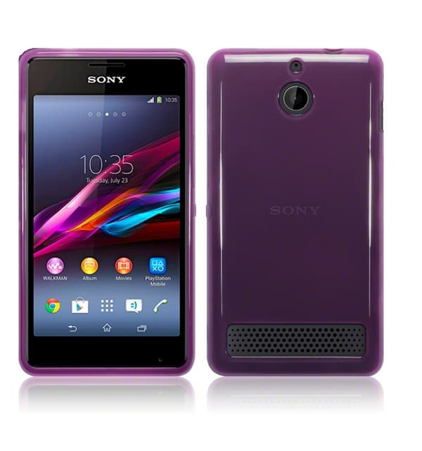 FlexiSkal till Sony Xperia E1 - Lila