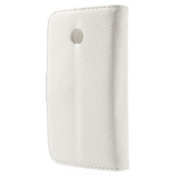 Plånboksfodral till Motorola Moto E XT1021 - Vit