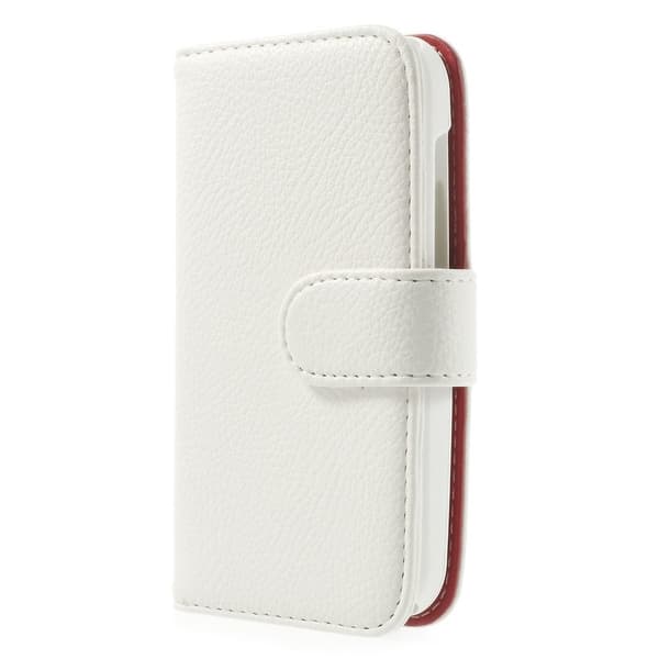 Plånboksfodral till Motorola Moto E XT1021 - Vit