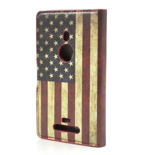 Plånboksväska till Nokia Lumia 925 (America)