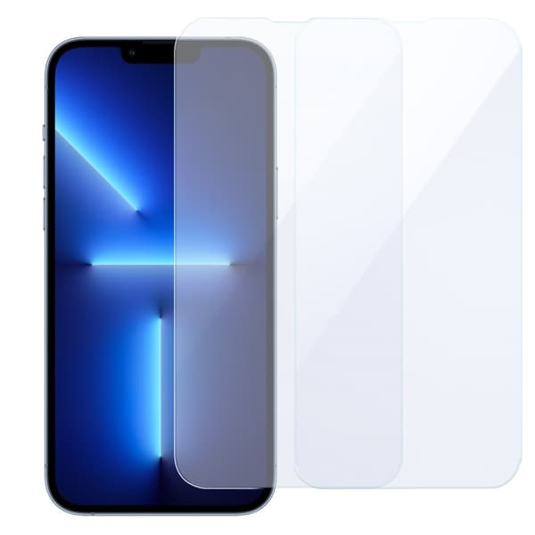 iPhone 13 Pro [5-PACK] 1 X Skal - 2 X Kameralinsskydd - 2 X Härdat Glas - Rosa