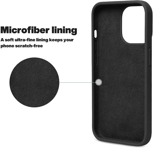 Liquid Silicone Skal iPhone 13 Pro - Mörk Blå