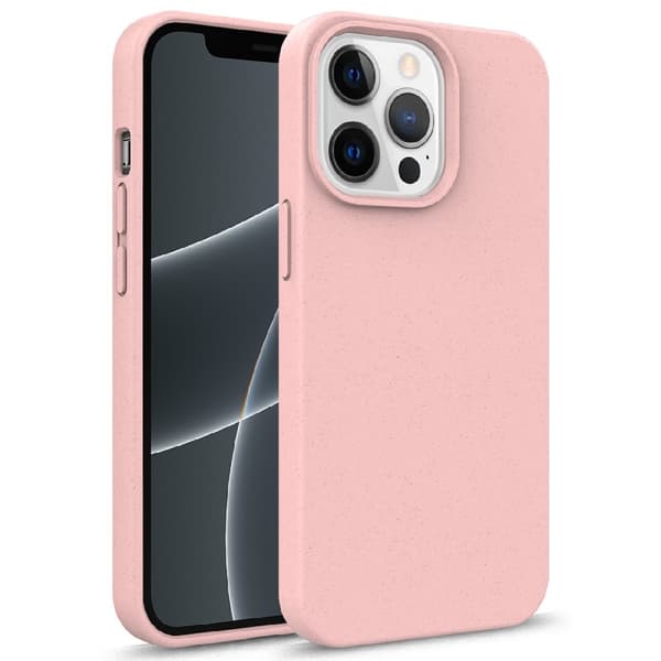 Miljövänligt Eco Skal till Apple iPhone 13 Pro - Rosa