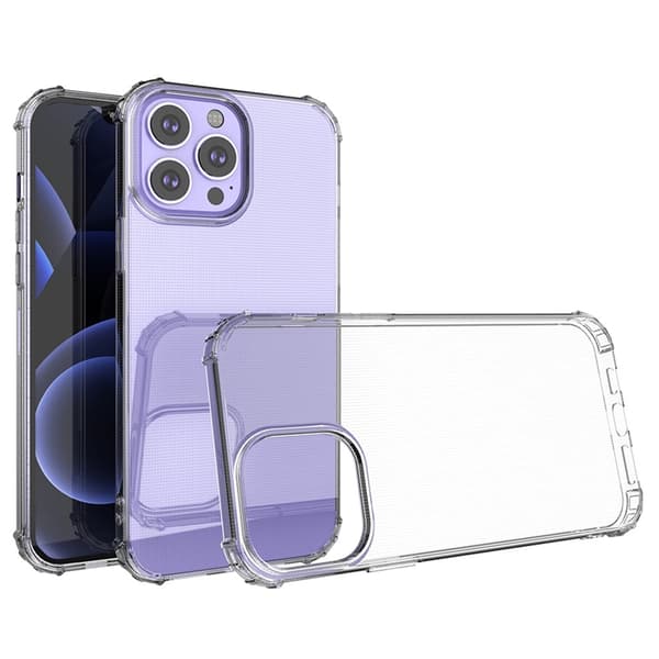 Mjukt Shockproof Skal iPhone 13 Pro - Clear