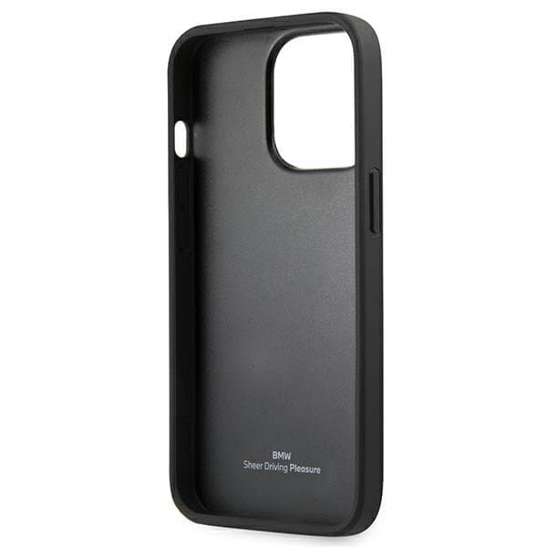 BMW Skal iPhone 13 Pro Max Signature Logo Imprint - Svart