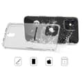 Miniatyrbild 4 av 8: Flexicase Skal med Kortplats iPhone 13 Pro Max - Clear