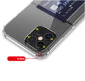 Miniatyrbild 7 av 8: Flexicase Skal med Kortplats iPhone 13 Pro Max - Clear