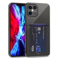 Miniatyrbild 2 av 8: Flexicase Skal med Kortplats iPhone 13 Pro Max - Clear