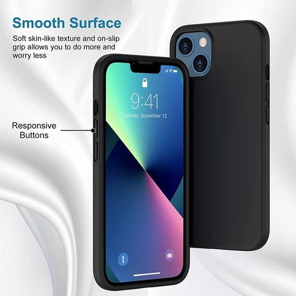 BOOM - iPhone 13 Pro Max Skal Mjuk TPU - Svart