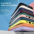 Miniatyrbild 8 av 8: Liquid Silicone Skal iPhone 13 Pro Max - Sky Blå