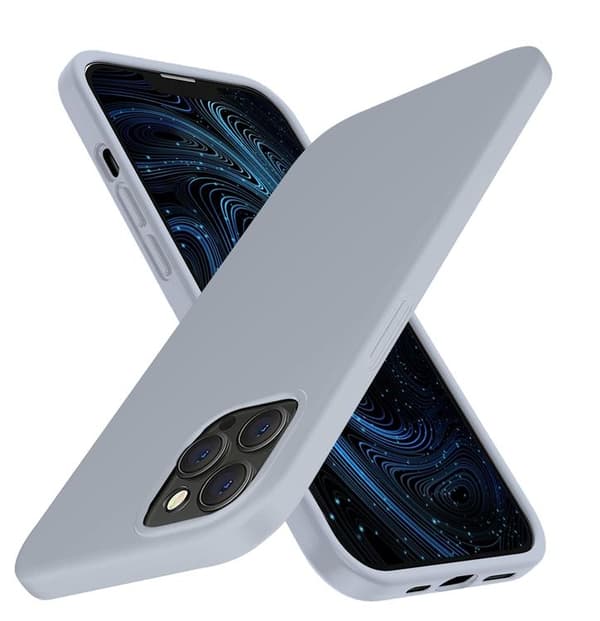 Liquid Silicone Skal iPhone 13 Pro Max - Sky Blå