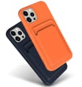 Miniatyrbild 8 av 9: iPhone 13 Pro Max Skal med Kortfack - Mörk Blå
