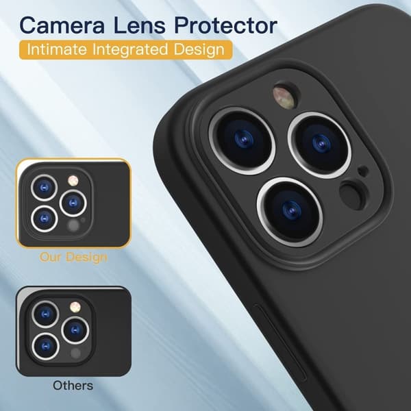 Tunt Mjukt Skal iPhone 13 Pro Max - Vit