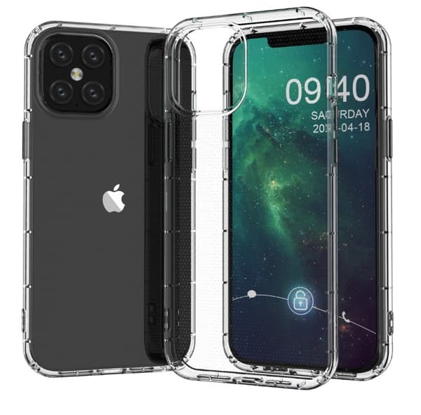 Tunt Mjukt Drop-Proof Skal iPhone 13 Pro Max - Clear