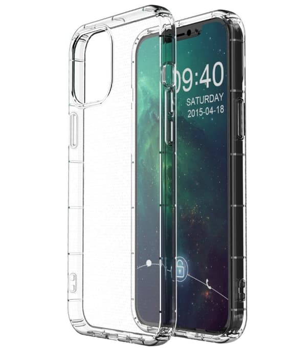 Tunt Mjukt Drop-Proof Skal iPhone 13 Pro Max - Clear