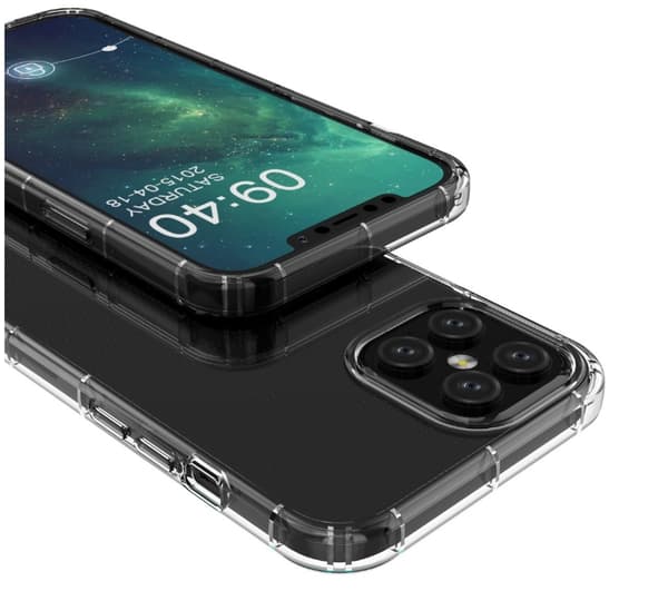 Tunt Mjukt Drop-Proof Skal iPhone 13 Pro Max - Clear