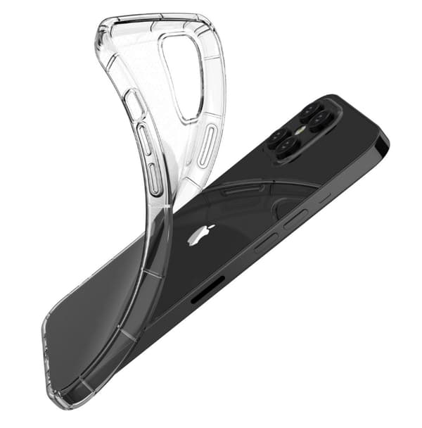 Tunt Mjukt Drop-Proof Skal iPhone 13 Pro Max - Clear