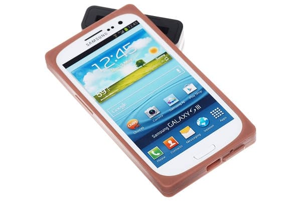 Cassette silikon skal till Samsung Galaxy S3 i9300 (Brun)