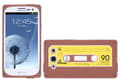 Miniatyrbild 1 av 3: Cassette silikon skal till Samsung Galaxy S3 i9300 (Brun)