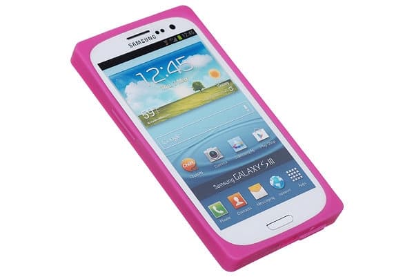 Cassette silikon skal till Samsung Galaxy S3 i9300 (Magenta)