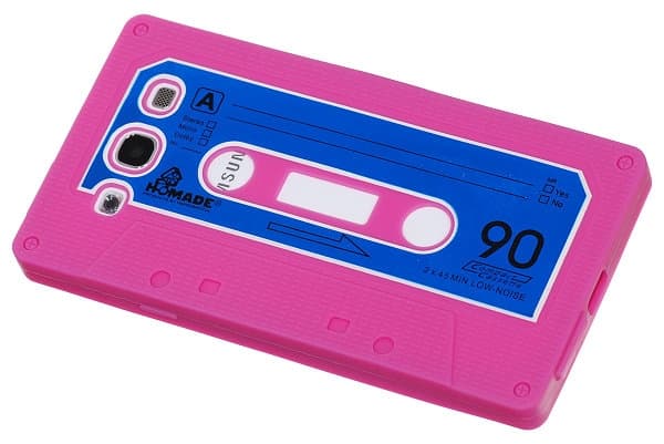 Cassette silikon skal till Samsung Galaxy S3 i9300 (Magenta)