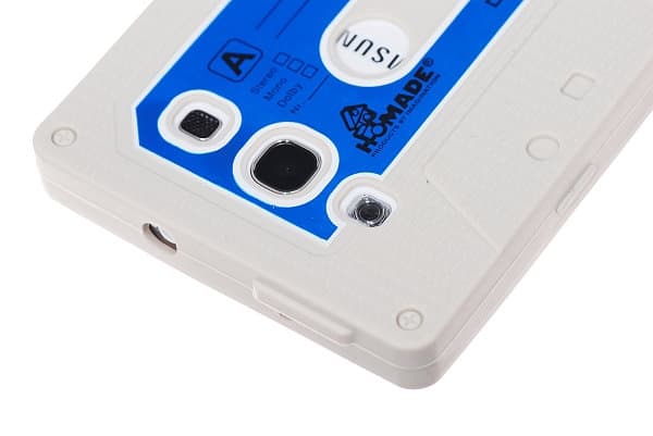 Cassette silikon skal till Samsung Galaxy S3 i9300 (Vit)