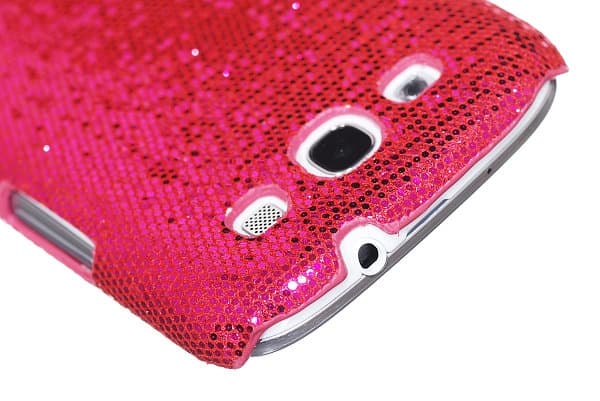 Sparkle Baksideskal tillSamsung Galaxy S3 i9300 (Magenta)