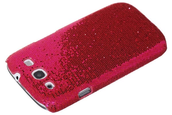 Sparkle Baksideskal tillSamsung Galaxy S3 i9300 (Magenta)