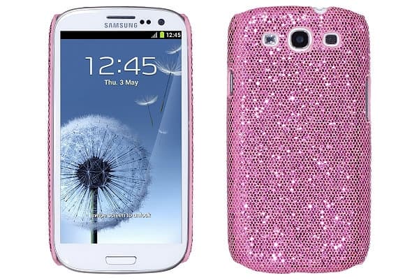 Sparkle Baksideskal tillSamsung Galaxy S3 i9300 (Rosa)