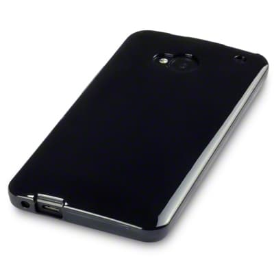 FlexiSkal till HTC One (M7) (Svart)