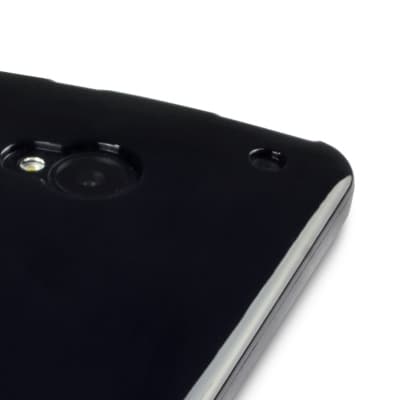 FlexiSkal till HTC One (M7) (Svart)