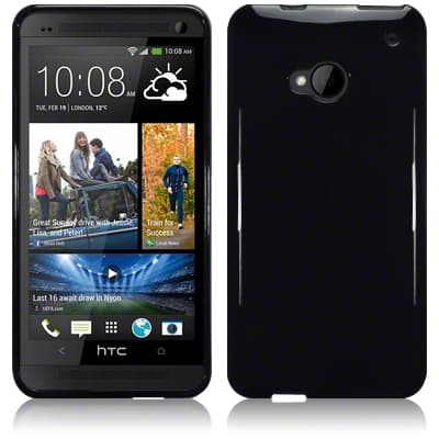 FlexiSkal till HTC One (M7) (Svart)