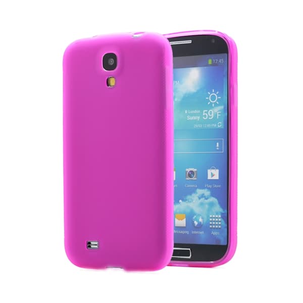 Grip FlexiSkal till Samsung Galaxy S4 - i9500 (Magenta)