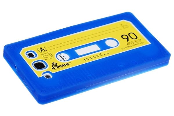 Cassette silikon skal till Samsung Galaxy S3 i9300 (Blå)