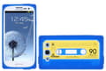 Miniatyrbild 1 av 3: Cassette silikon skal till Samsung Galaxy S3 i9300 (Blå)