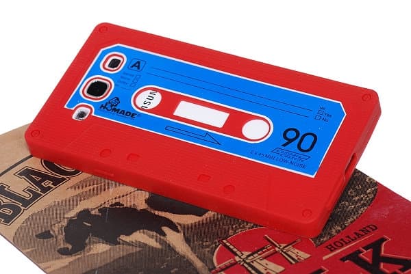 Cassette silikon skal till Samsung Galaxy S3 i9300 (Röd)