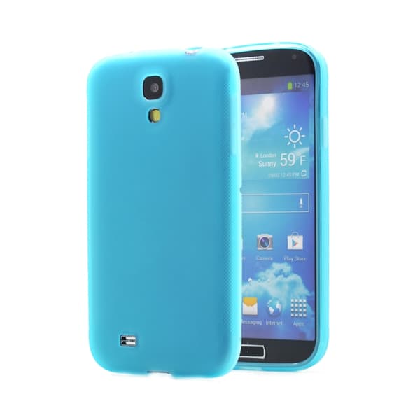 Grip FlexiSkal till Samsung Galaxy S4 - i9500 (Ljus Blå)