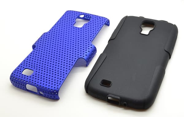 Mesh Combo Skal till Samsung Galaxy S4 i9500 (Blå)