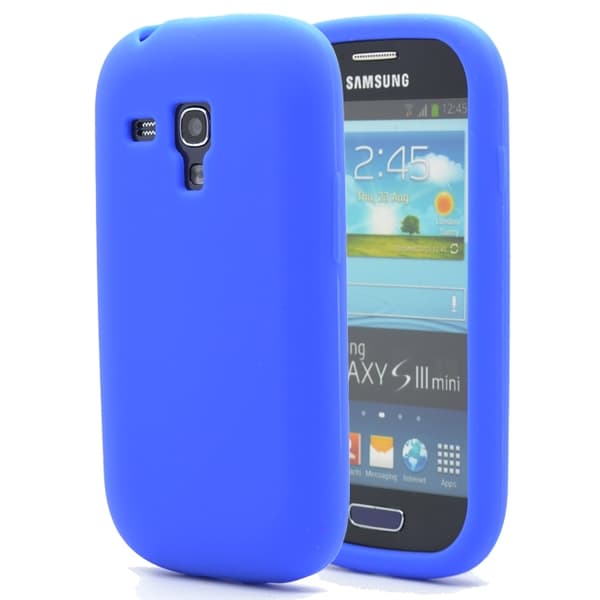 Silikonskal till Samsung Galaxy S3 Mini i8190 (Blå)