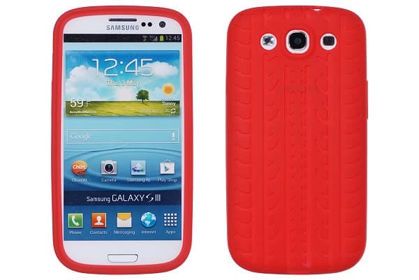 Tyre Silikonskal till Samsung Galaxy S3 i9300 (Röd)