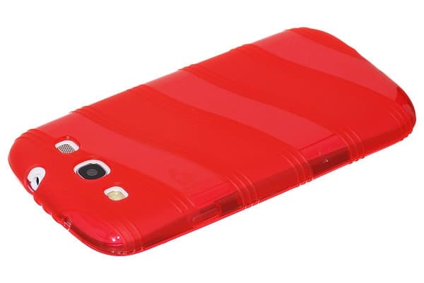 Wave FlexiCase Skal till Samsung Galaxy S3 i9300 (Röd)