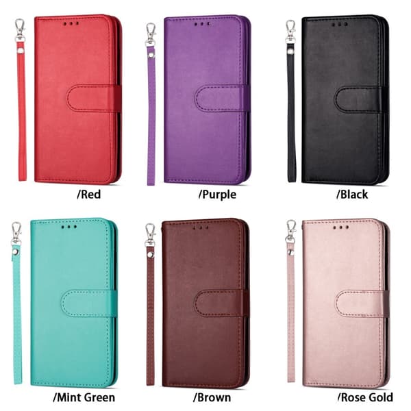 Leather Fodral Till Samsung Galaxy Note 20 Ultra - Svart
