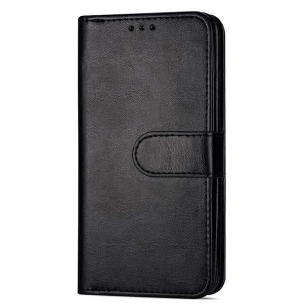 Leather Fodral Till Samsung Galaxy Note 20 Ultra - Svart