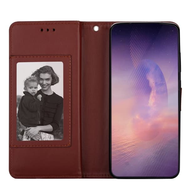 Leather Fodral Till Samsung Galaxy Note 20 Ultra - Brun