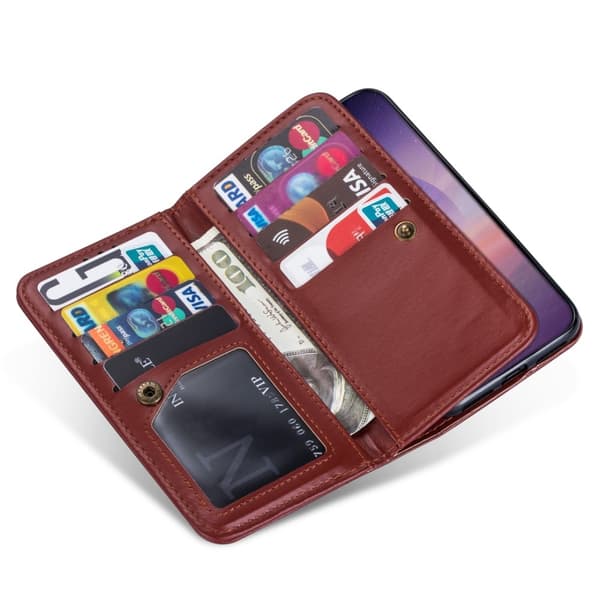 Leather Fodral Till Samsung Galaxy Note 20 Ultra - Brun