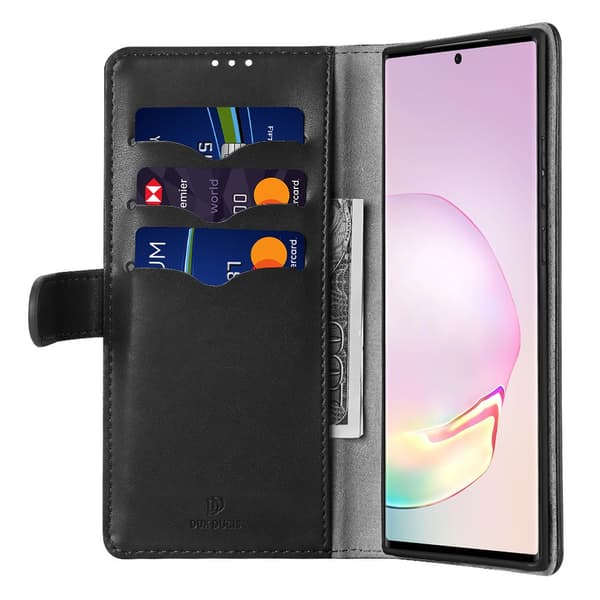 DuxDucis Leather Fodral Till Note 20 Ultra - Svart